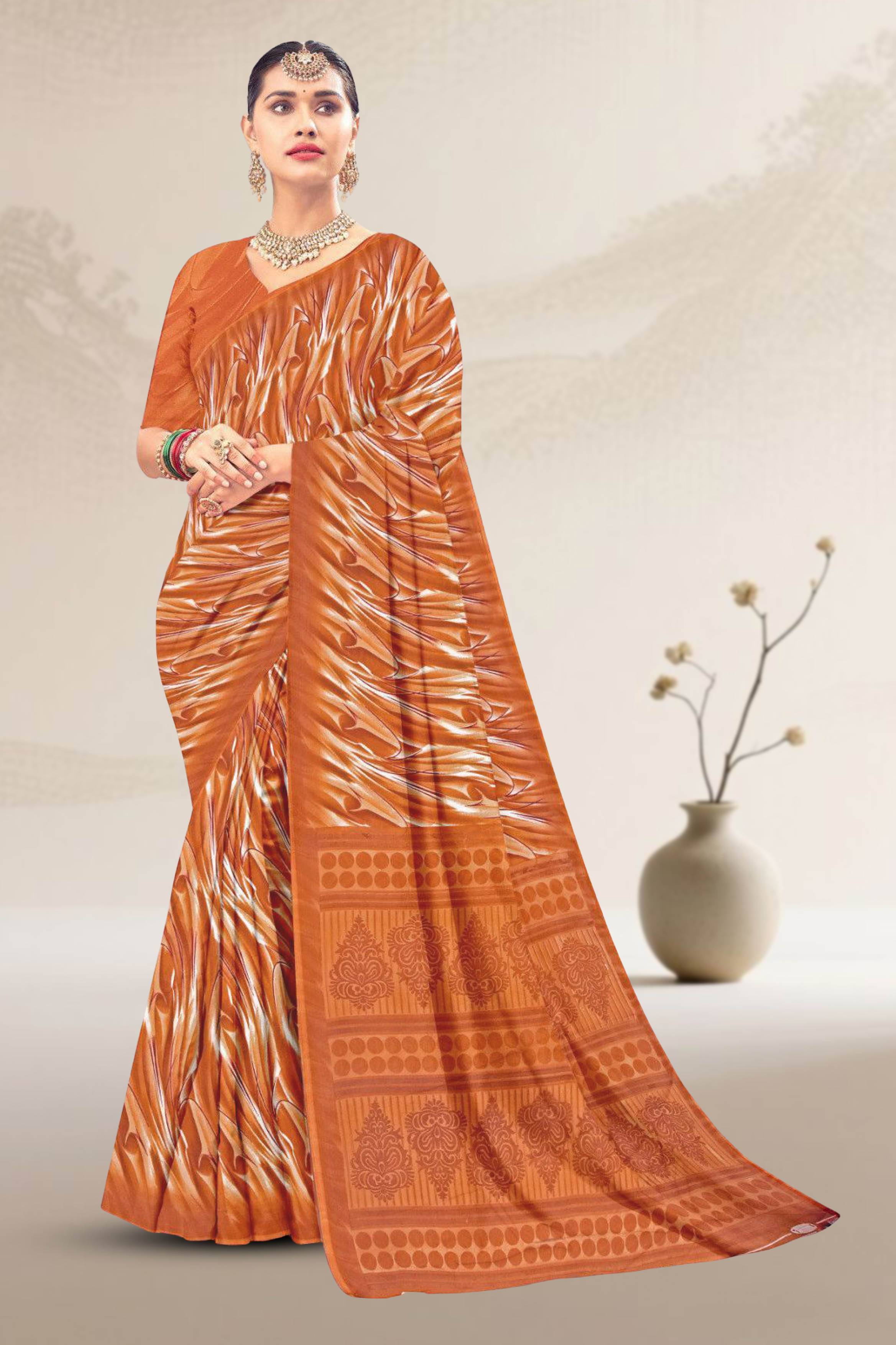 Banarasi Saree Mahogany Maroon Banarasi Saree saree online